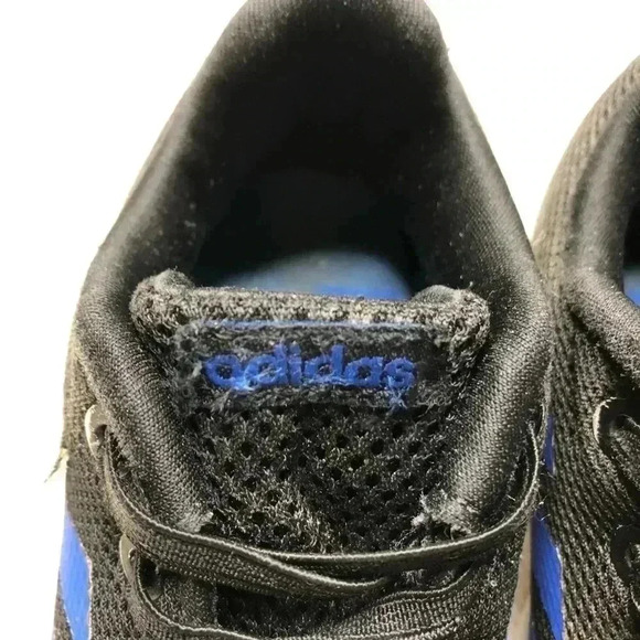 Adidas Lite Racer Sneakers Black & Blue Size  9 - Picture 8 of 13